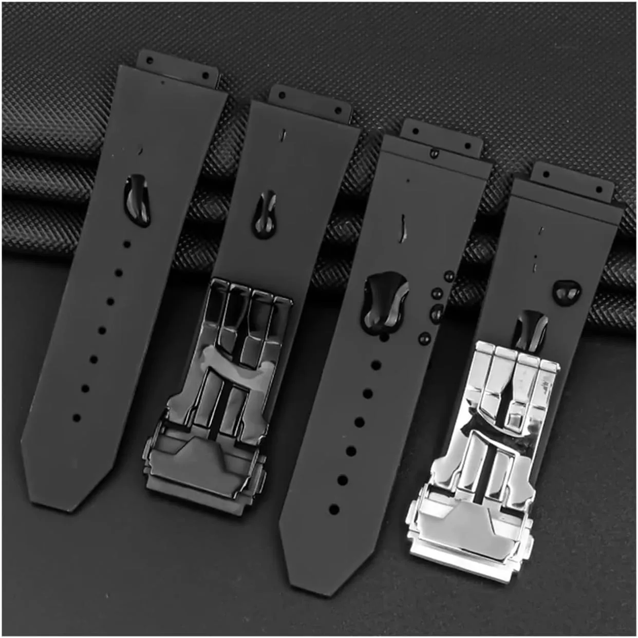Waterproof Rubber Strap Suitable Fit for Hublot Big Bang Silicone 26mm * 19mm 25mm * 17mm Bracelet
