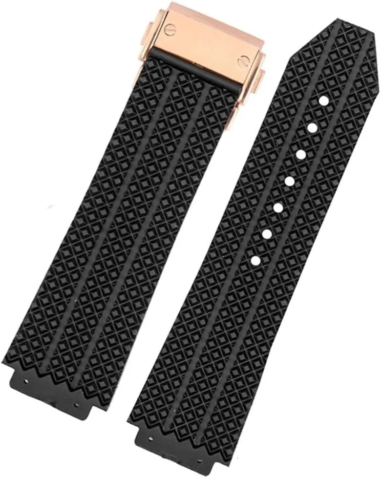 Waterproof Rubber Strap Suitable Fit for Hublot Big Bang Silicone 26mm * 19mm 25mm * 17mm Bracelet