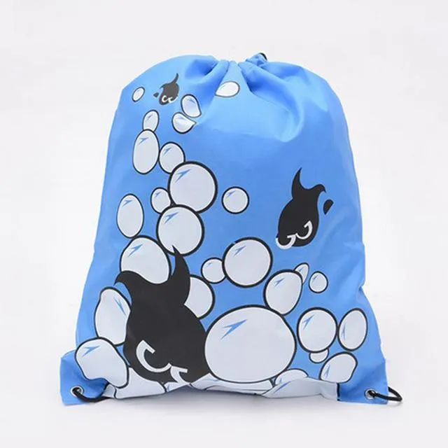 Waterproof Travel Shoulders Storage Drawstring Backpack Bag