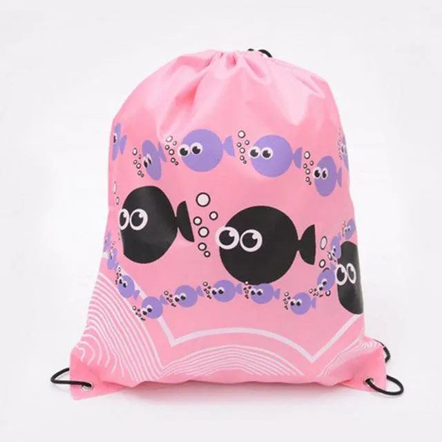 Waterproof Travel Shoulders Storage Drawstring Backpack Bag