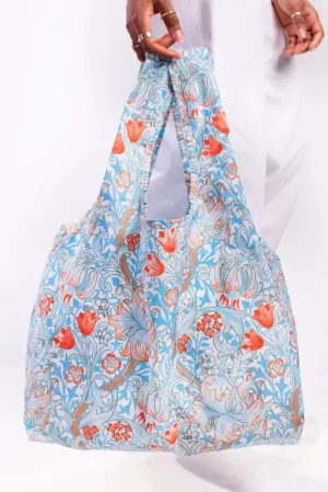 William Morris Golden Lily Medium Recycled Reusable Shopping Bag