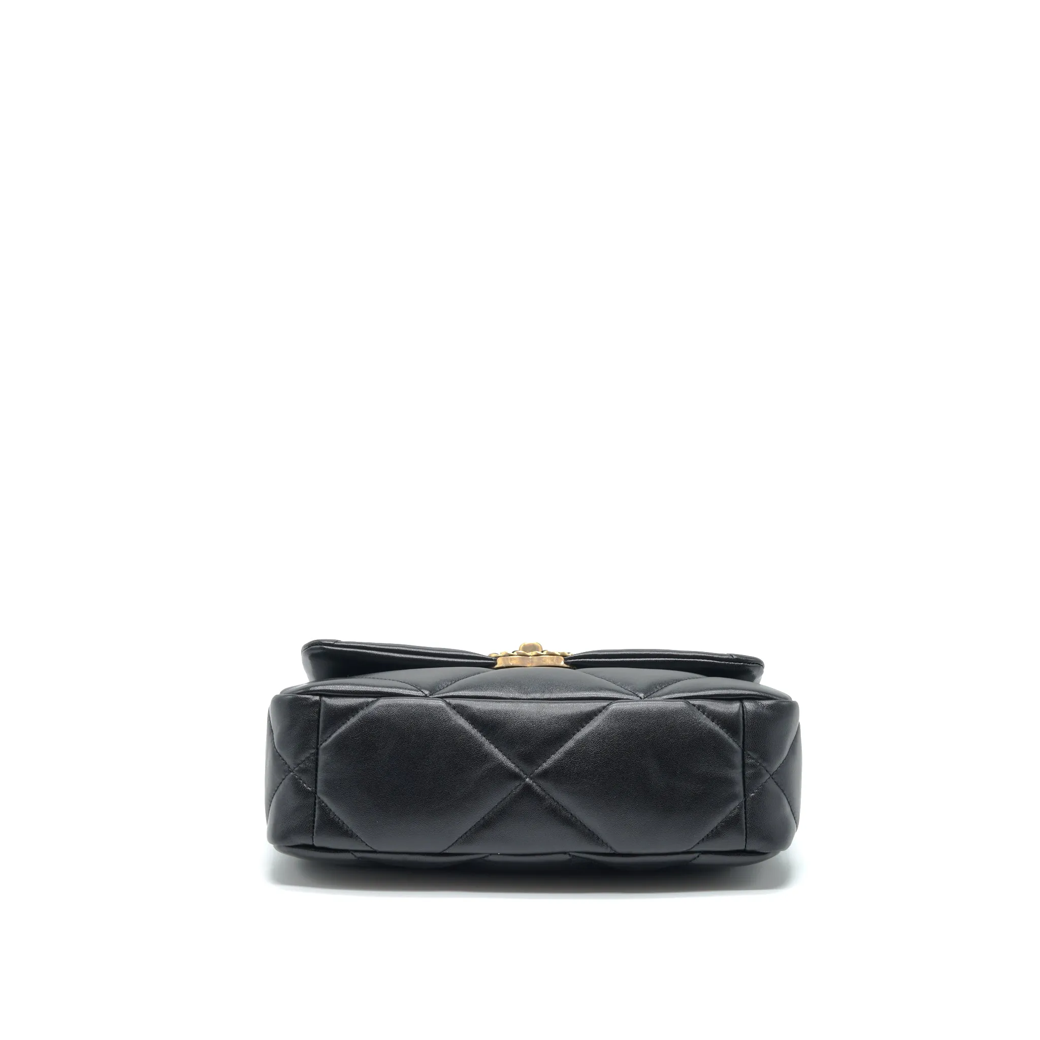 With Lambskin Multicolour Bag Top pick Small Chanel 19 Luxurious touch Hardware Black