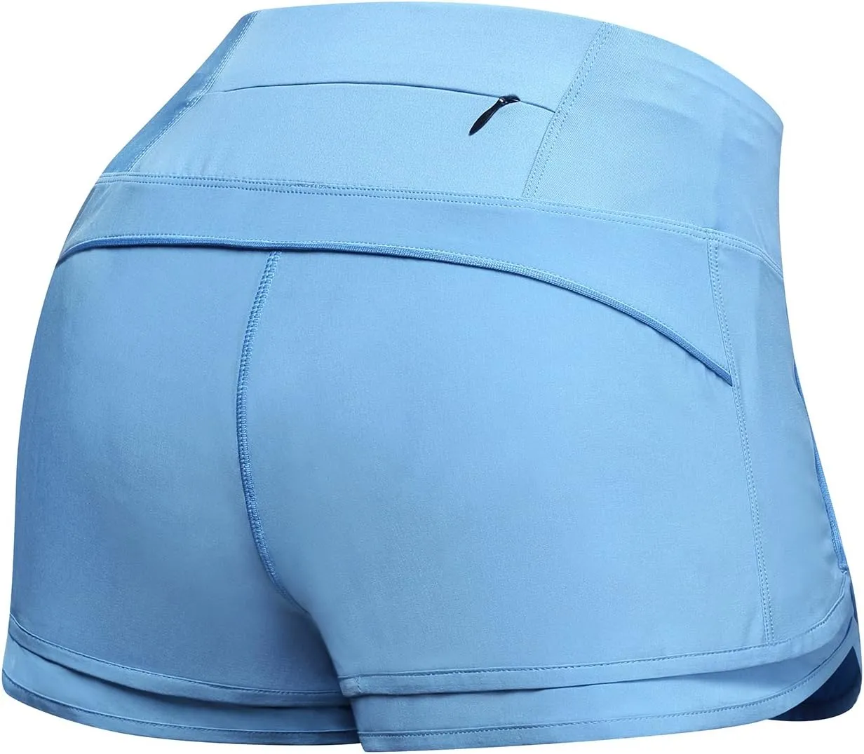 Women Stylish Lightweight Running Workout Volleyball Mesh Liner Shorts