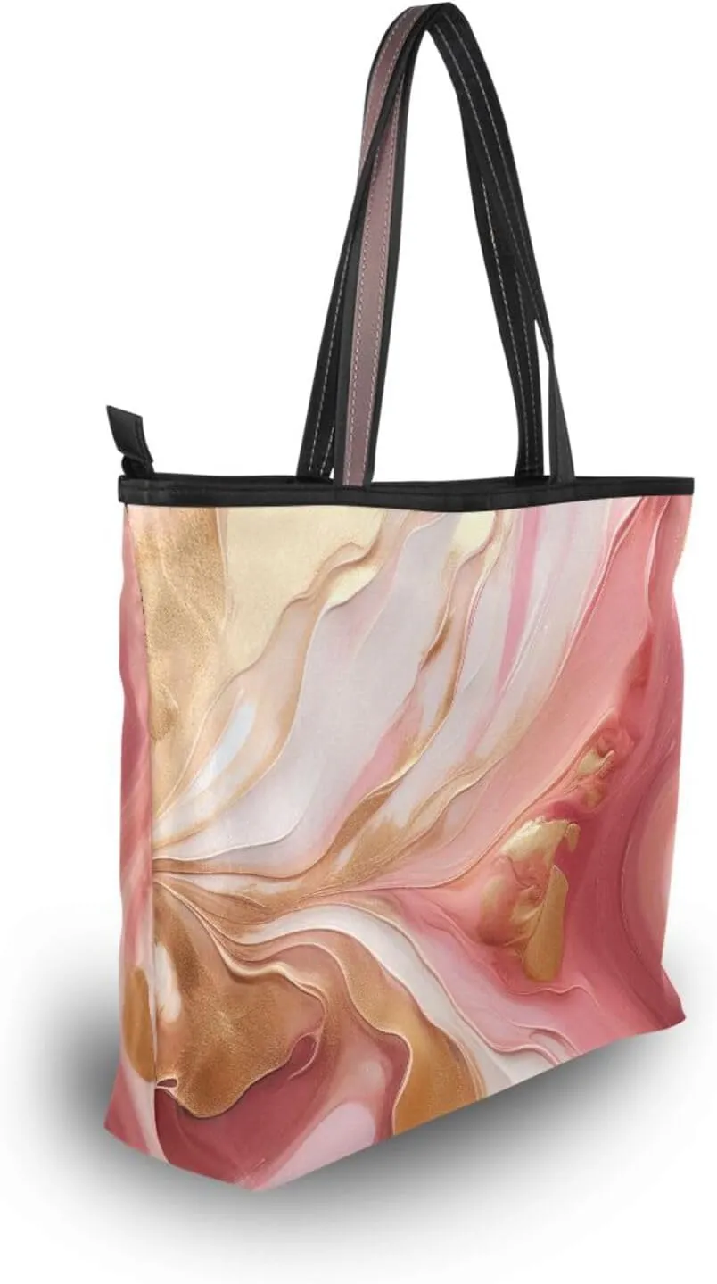 Women Tote Bag, Large Shoulder Hobo Bags Casual Handbags Big Capacity Shopping Work Bag for Vacation, 32