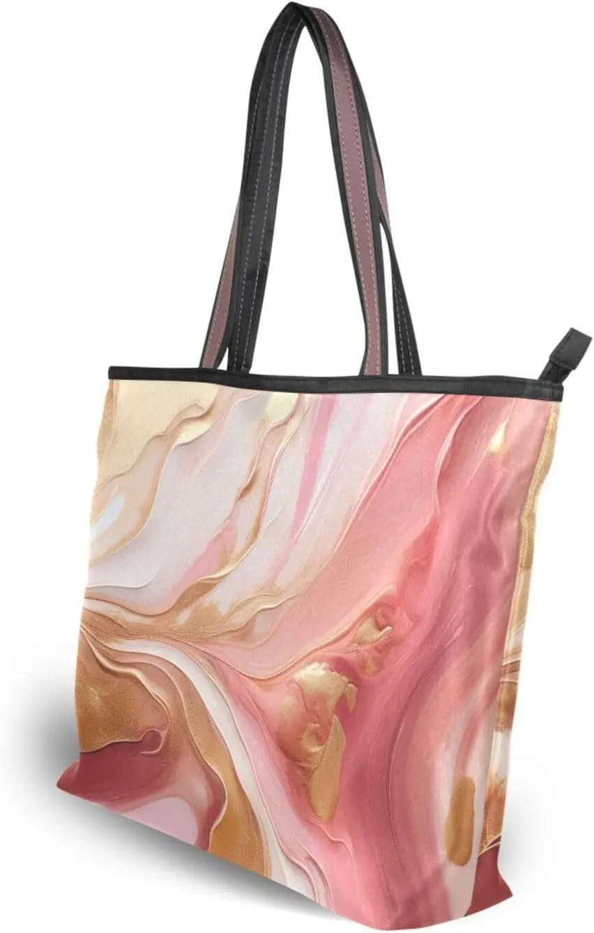 Women Tote Bag, Large Shoulder Hobo Bags Casual Handbags Big Capacity Shopping Work Bag for Vacation, 32