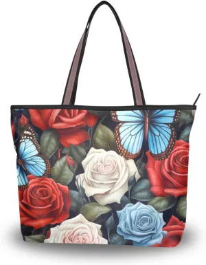 Women Tote Bag, Large Shoulder Hobo Bags Casual Handbags Big Capacity Shopping Work Bag for Vacation, 44