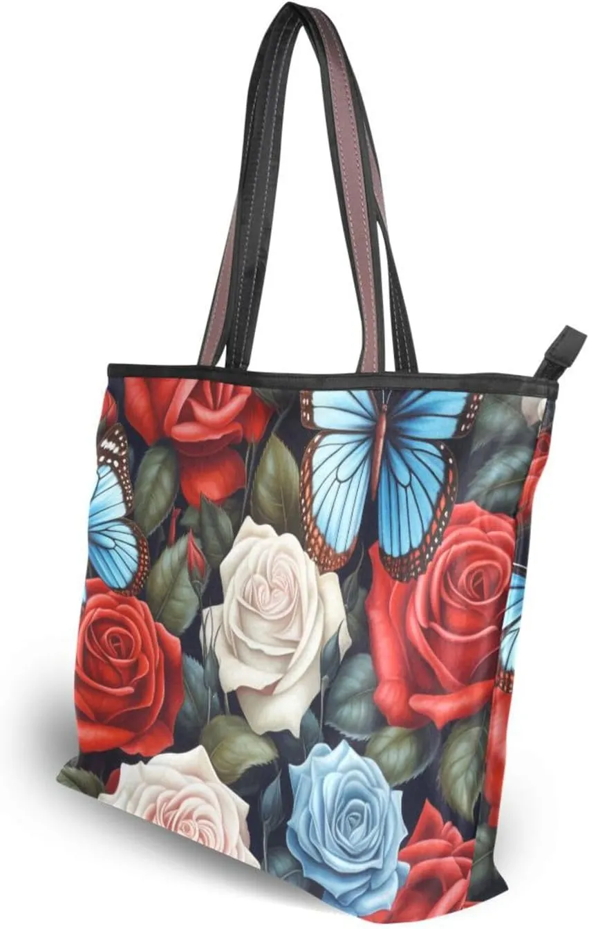 Women Tote Bag, Large Shoulder Hobo Bags Casual Handbags Big Capacity Shopping Work Bag for Vacation, 44