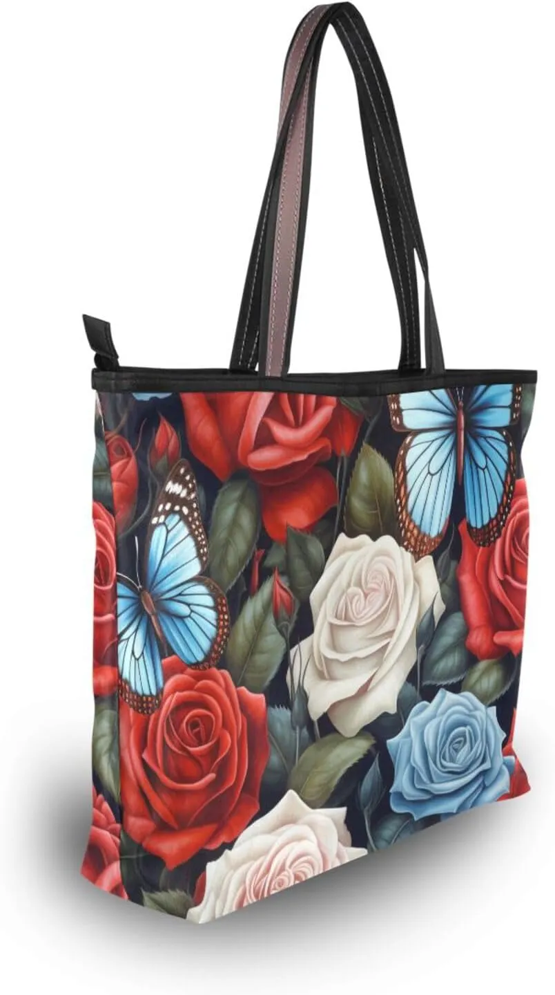 Women Tote Bag, Large Shoulder Hobo Bags Casual Handbags Big Capacity Shopping Work Bag for Vacation, 44