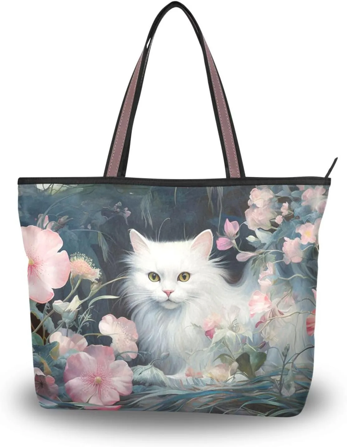 Women Tote Bag, Large Shoulder Hobo Bags Casual Handbags Big Capacity Shopping Work Bag for Vacation, 6