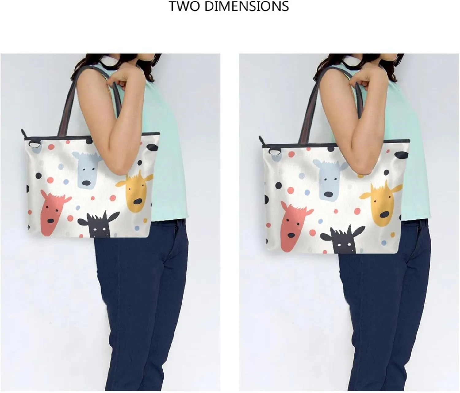 Women Tote Bag, Large Shoulder Hobo Bags Casual Handbags Big Capacity Shopping Work Bag for Vacation, 6