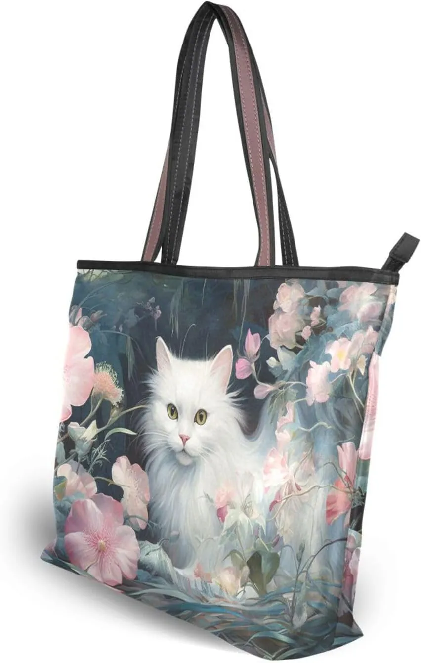 Women Tote Bag, Large Shoulder Hobo Bags Casual Handbags Big Capacity Shopping Work Bag for Vacation, 6