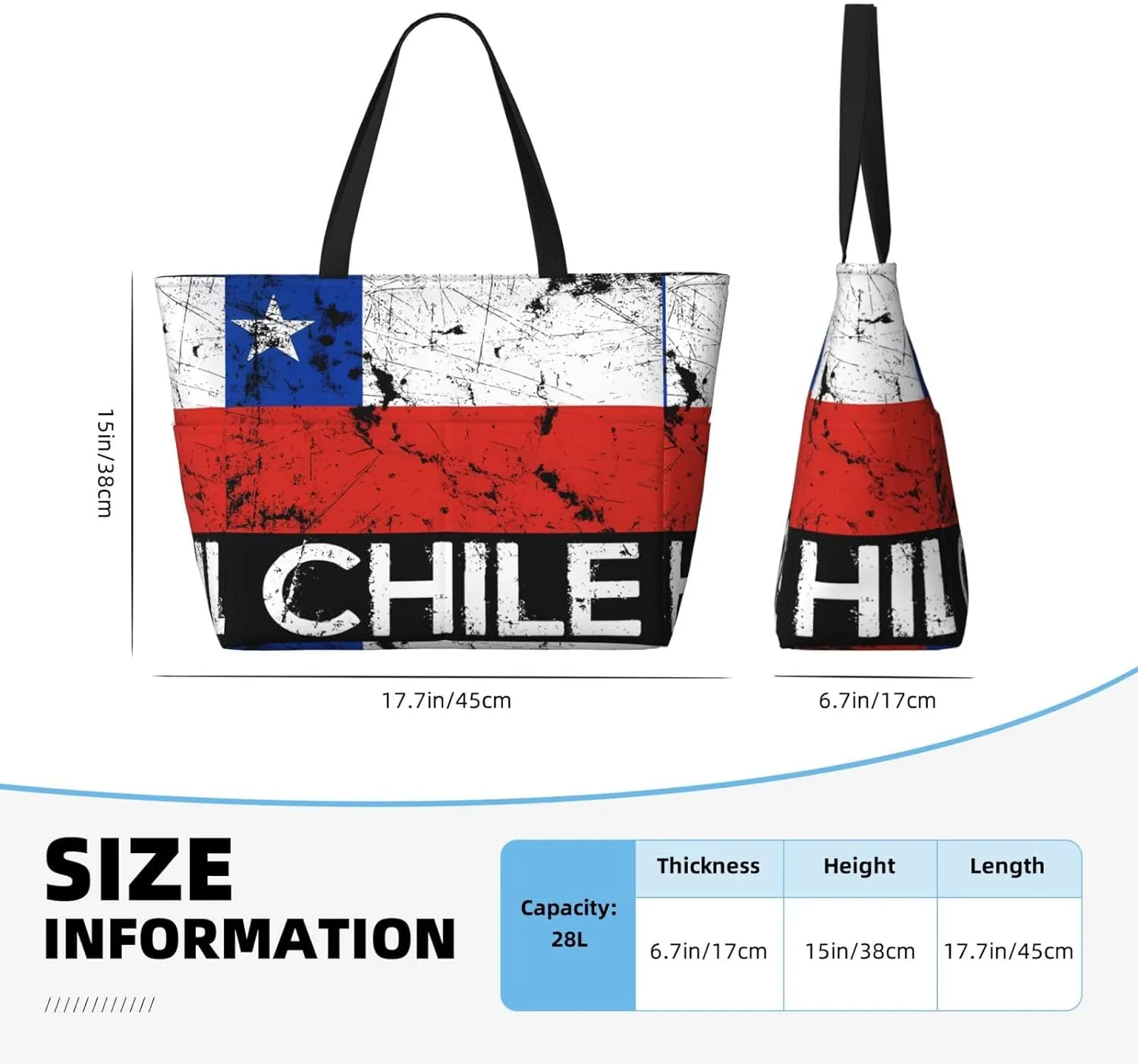 Women's Beach Travel Bags Large Waterproof Tote Bag with Pockets Sandproof Handbag for Beach Gym Vacation
