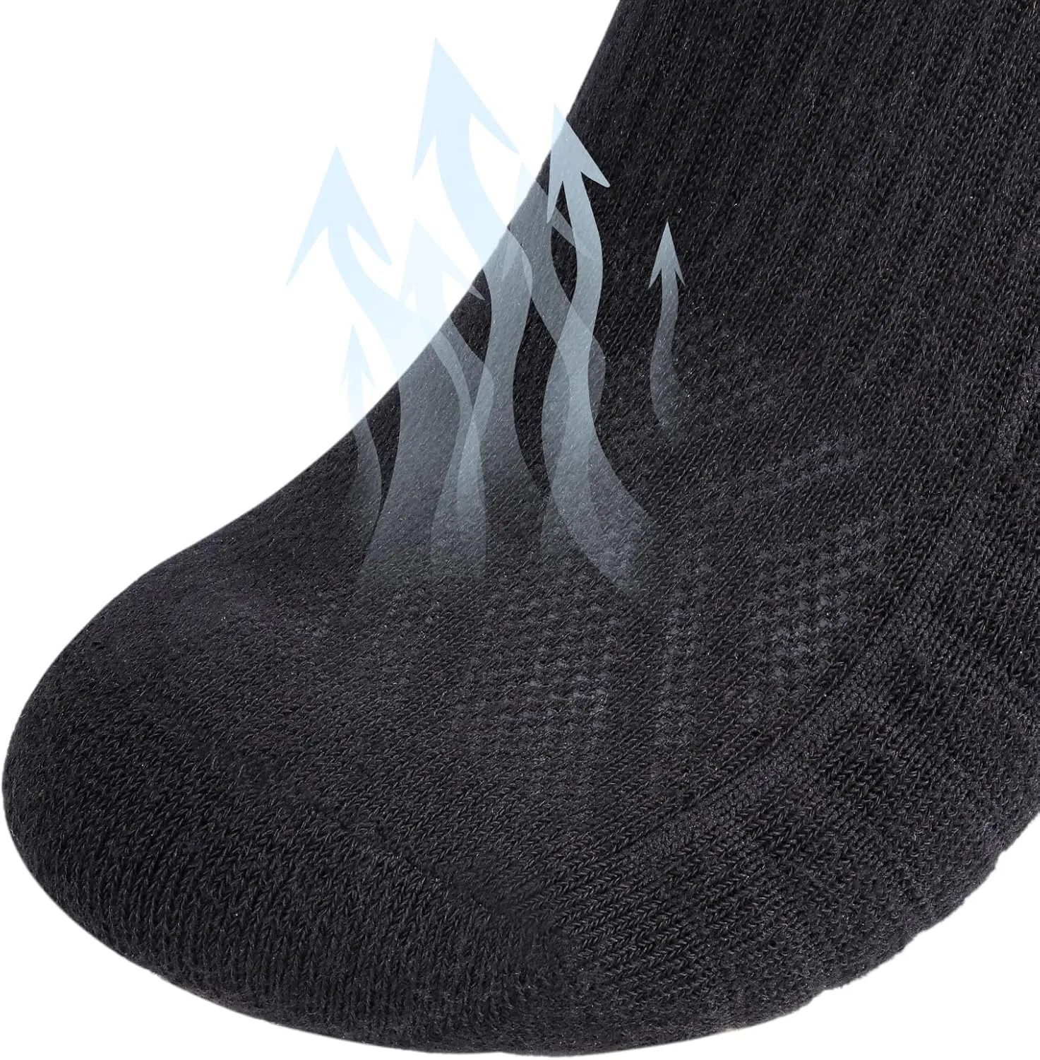Womens Cushioned Ankle Socks Gym Golf Tennis Running Athletic Socks Breathable Cotton Quarter Crew Socks for Women