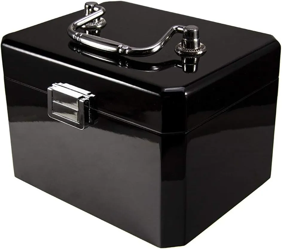 Wood Watch Display Box Organizer Black Top Watch Wooden Case Fashion Watch Storage Packing Gift Boxes Jewelry Case
