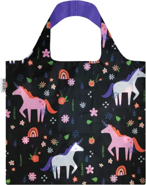 Wrapables Large Reusable Shopping Tote Bag with Outer Pouch