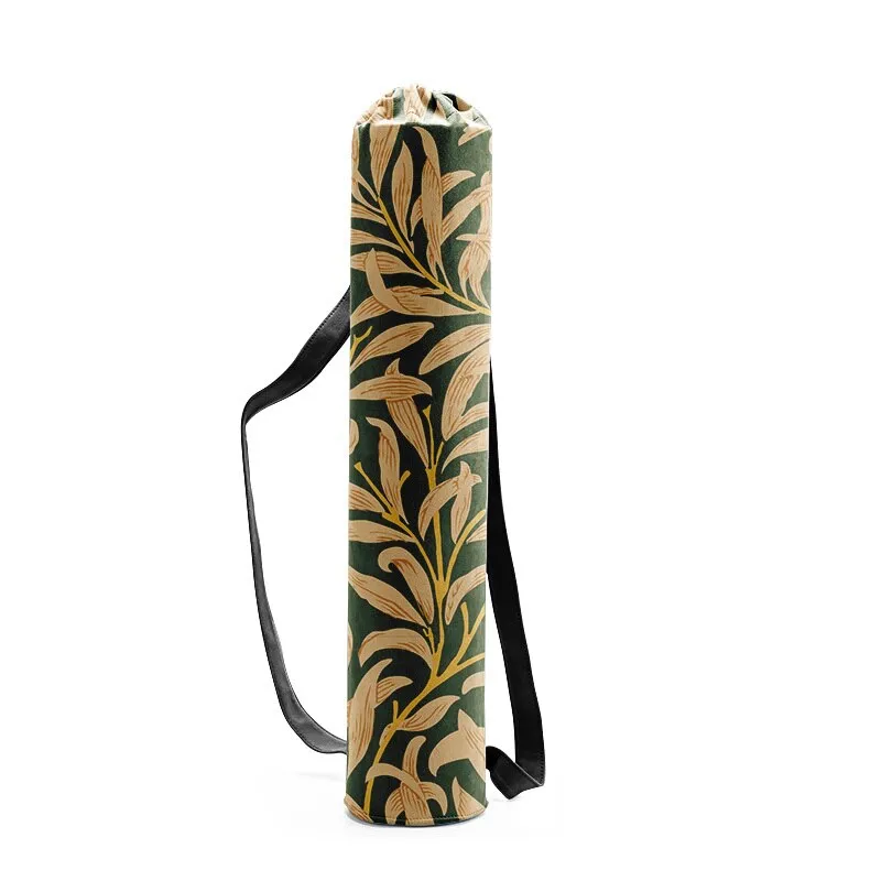 Yoga Mat Carrying Bags In 29 Different Colors And Patterns You Choose Gypsy Mandalas Plants Flowers Aztec Print Birds Canvas Drawstring Fashion Gym Accessory