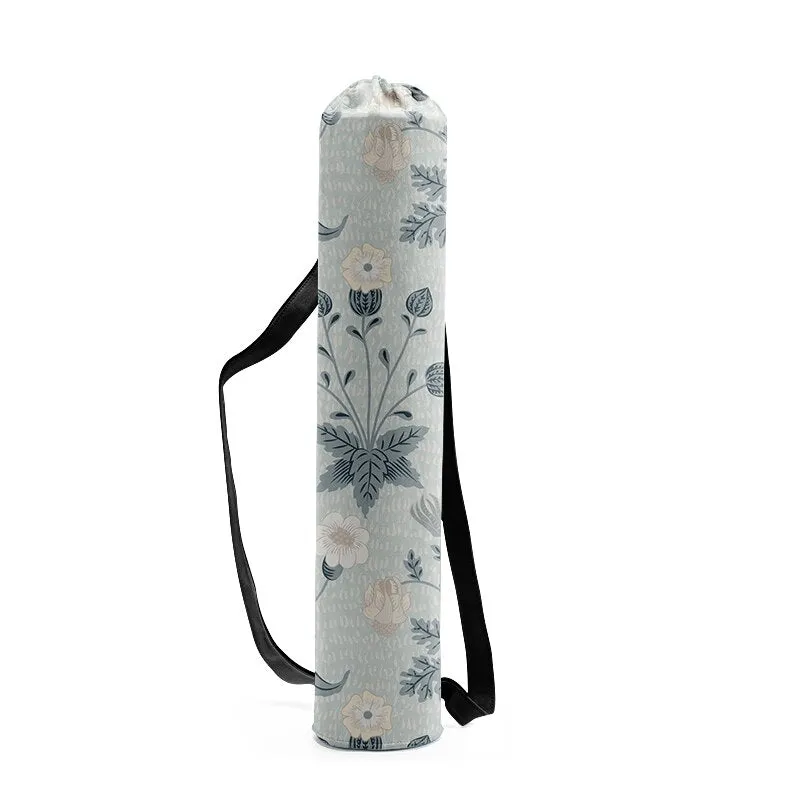 Yoga Mat Carrying Bags In 29 Different Colors And Patterns You Choose Gypsy Mandalas Plants Flowers Aztec Print Birds Canvas Drawstring Fashion Gym Accessory