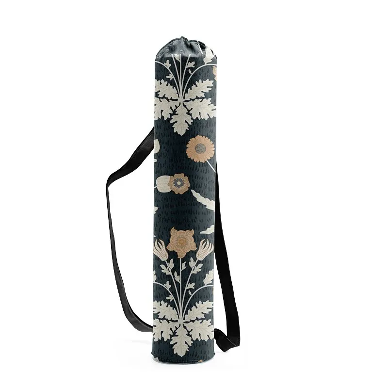 Yoga Mat Carrying Bags In 29 Different Colors And Patterns You Choose Gypsy Mandalas Plants Flowers Aztec Print Birds Canvas Drawstring Fashion Gym Accessory