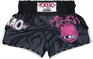 YOKKAO Muay Thai Boxing Shorts for Men & Women | Premium Satin Shorts for Athletes | Ideal for Training & Competition