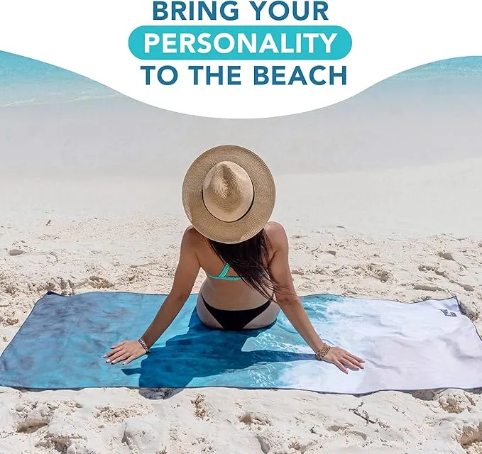 Youphoria Microfiber Travel Towel Fast Drying Lightweight - Quick Dry Towel for Camping, Beach, Backpacking, Hiking & Sport