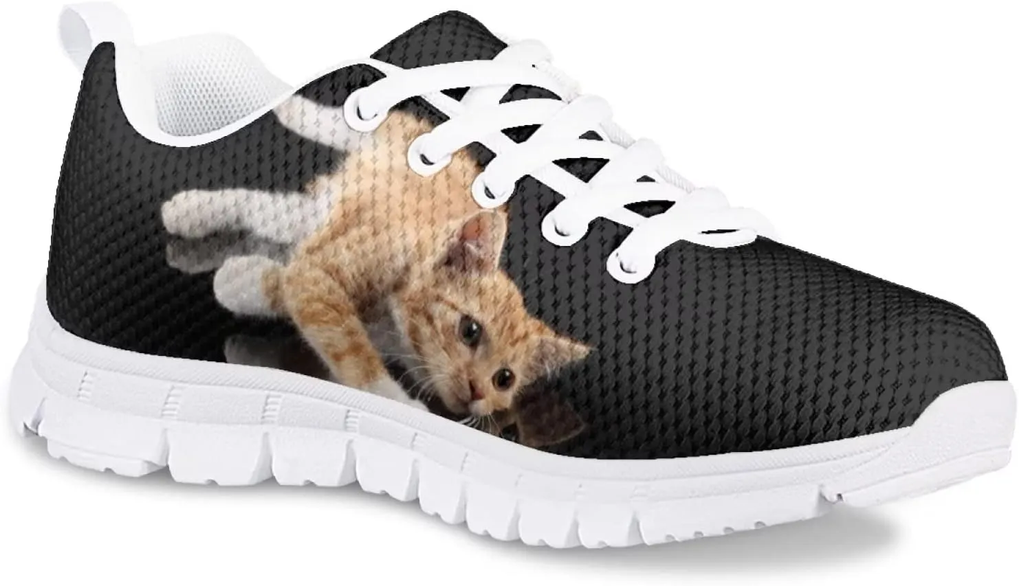 Yzaoxia Little/Big Kids Tennis Shoes for Girls Breathable Mesh Sneakers Lightweight Running Shoes Size 11-3