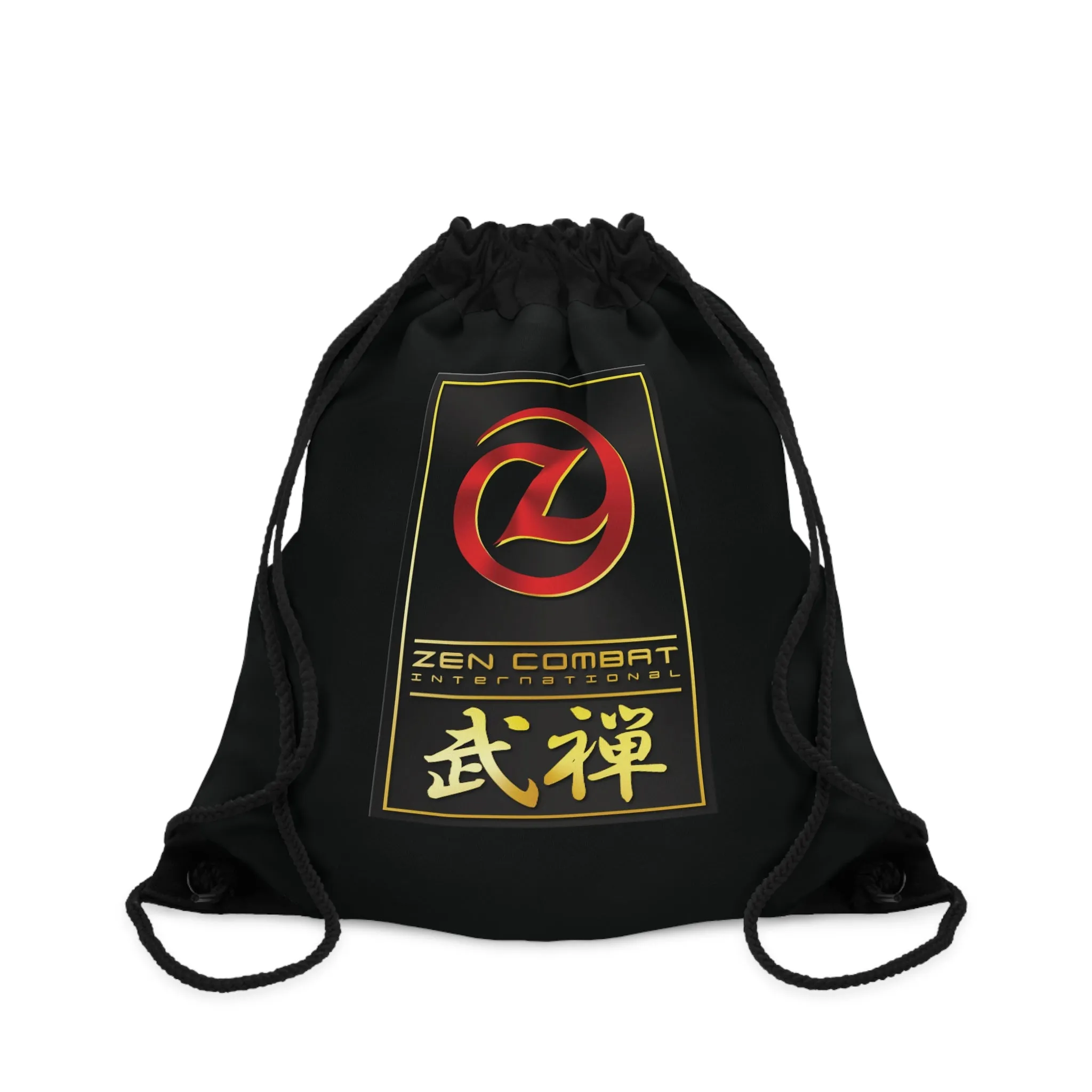 Zen Combat Black - Drawstring Bag