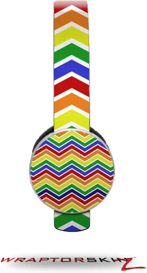 Zig Zag Rainbow Decal Style Skin (fits Sol Republic Tracks Headphones - Headphones NOT Included)
